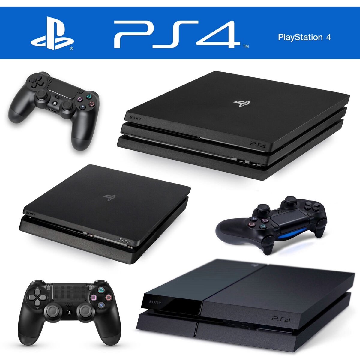 PlayStation, gaming console, Sony, PS1, PS2, PS3, PS4, PS5