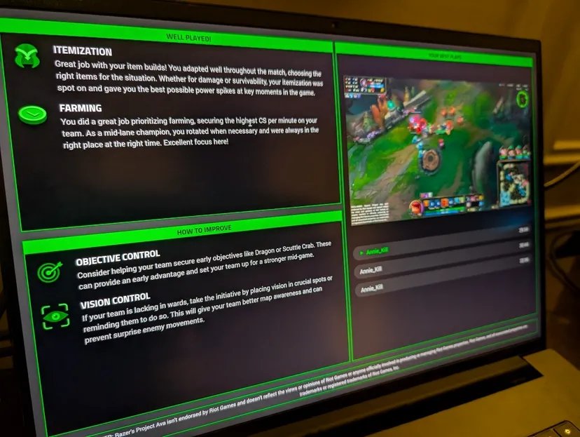 CES 2025: Razer unveils Ava AI Assistant to enhance gaming skills