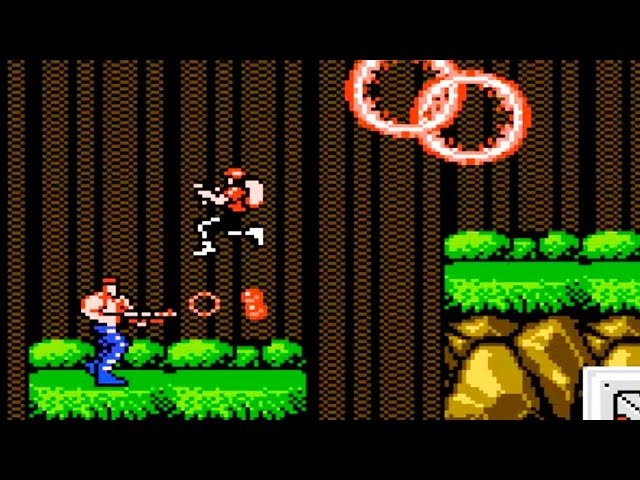 Contra, Konami, 2D shooter, NES, arcade, Bill Rizer, Lance Bean