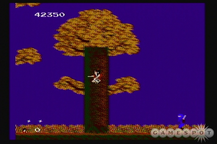 The Legend of Kage, ninja game, arcade game, Taito, retro gaming, Kage no Densetsu, NES game, Japanese ninja